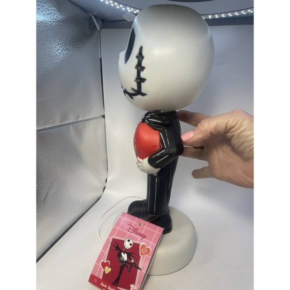 Jack Skellington 14" Valentine Blow Mold Nightmare Before Christmas NEW - Picture 5 of 14